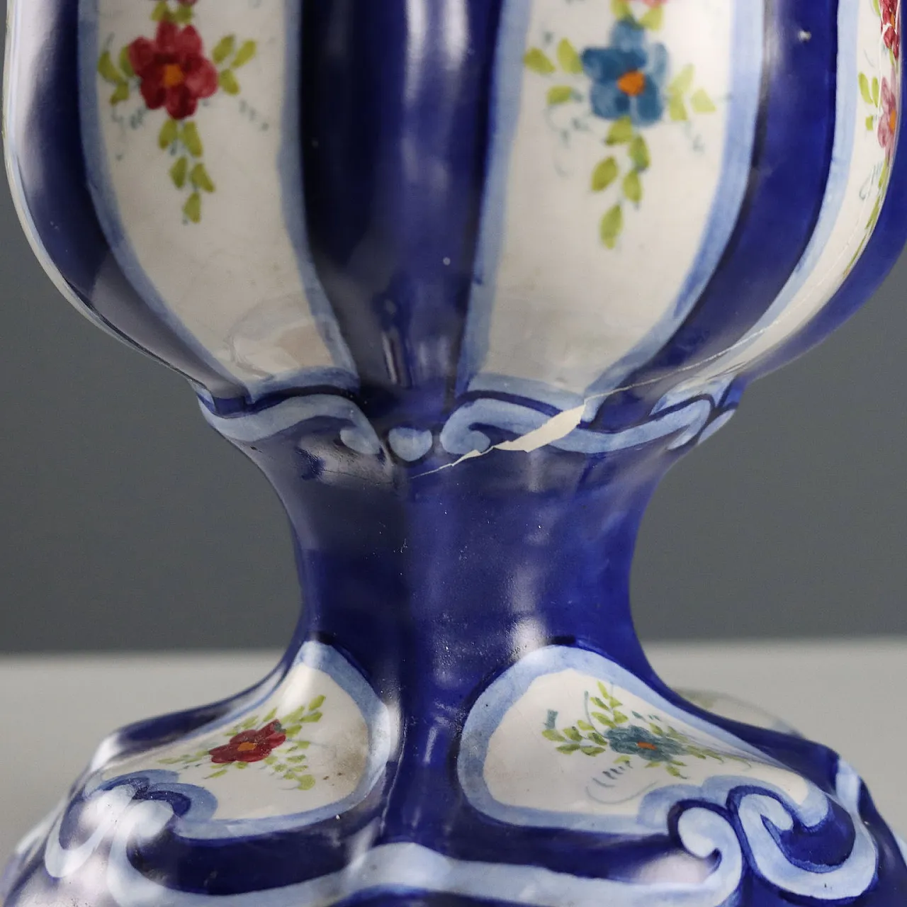 Ceramic apothecary vase, 19th century 10