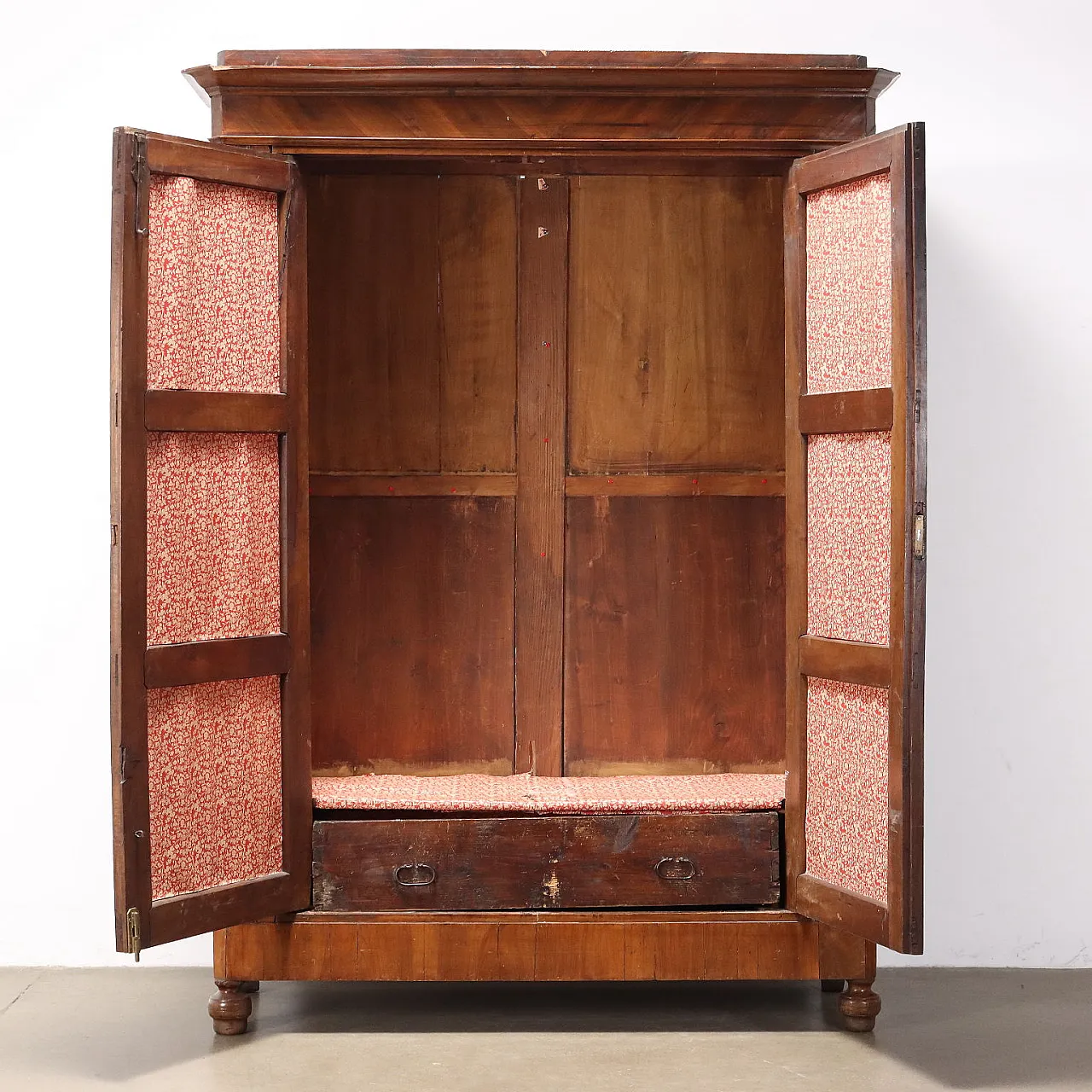 Armadio Umbertino in noce, '800 3