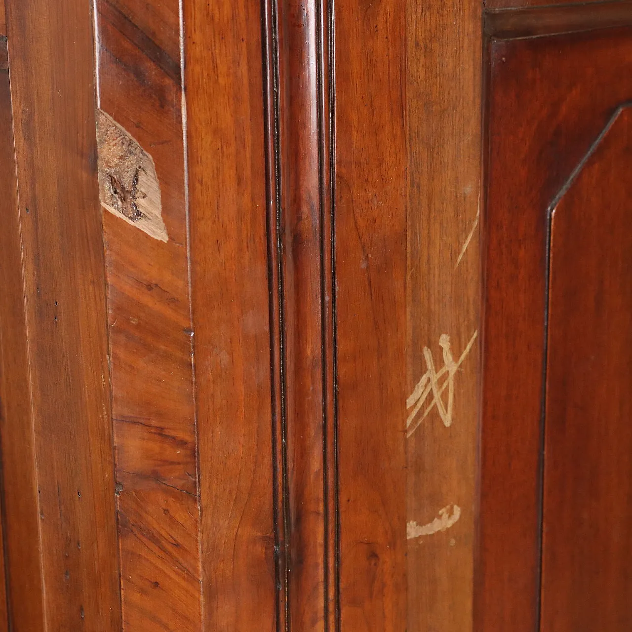 Armadio Umbertino in noce, '800 7