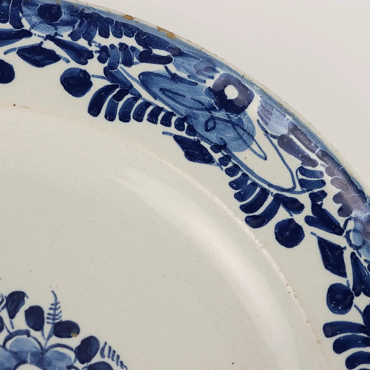 Piatto in maiolica di Manifattura Antonibon Nove, metà '700 4