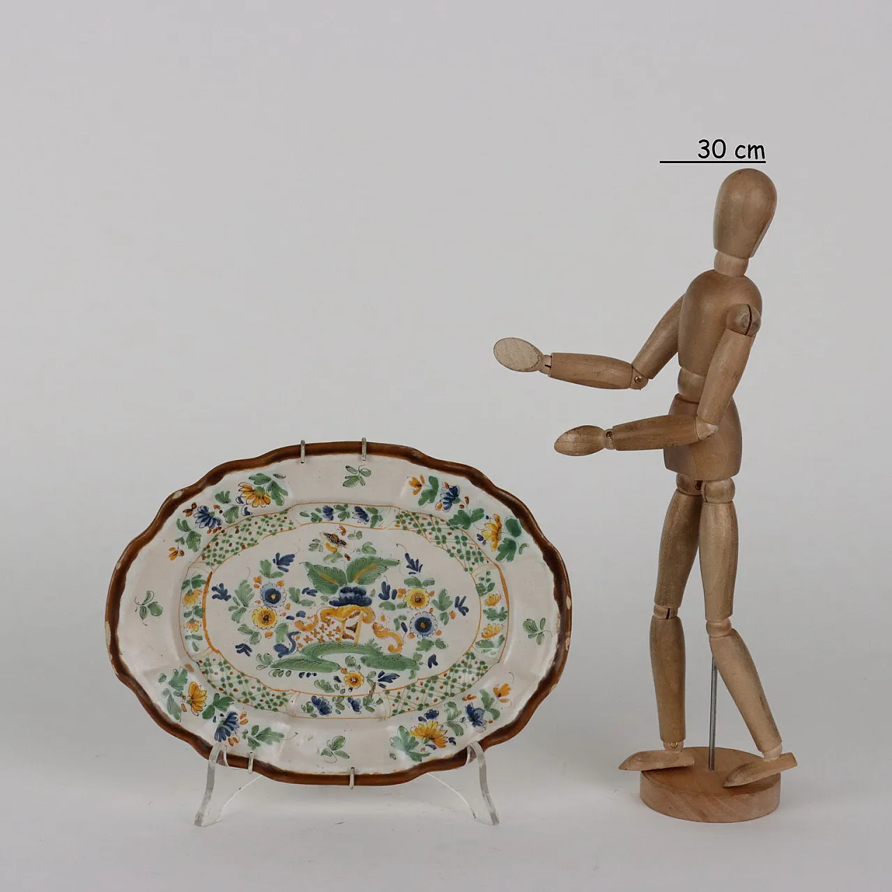 Vassoietto in Maiolica, Manifattura Veneta, fine '700 2