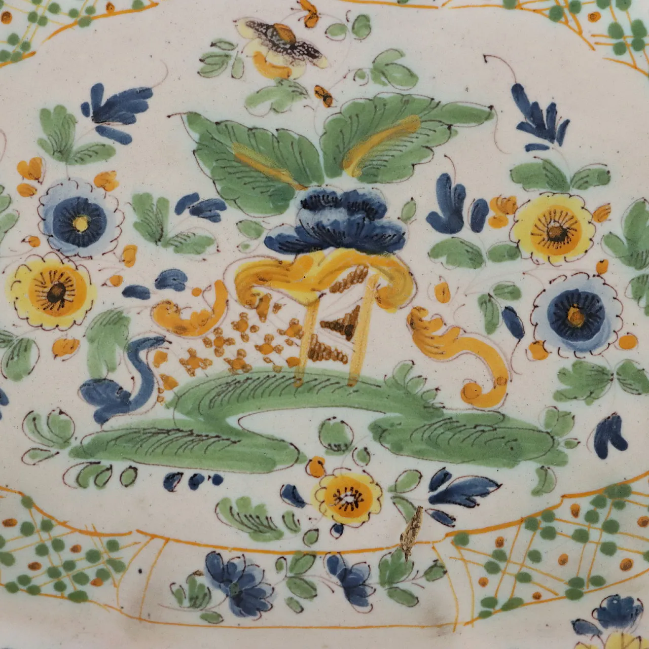 Vassoietto in Maiolica, Manifattura Veneta, fine '700 3