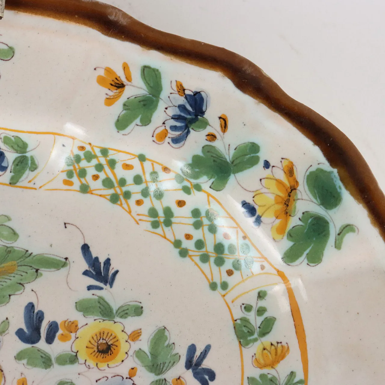 Vassoietto in Maiolica, Manifattura Veneta, fine '700 4