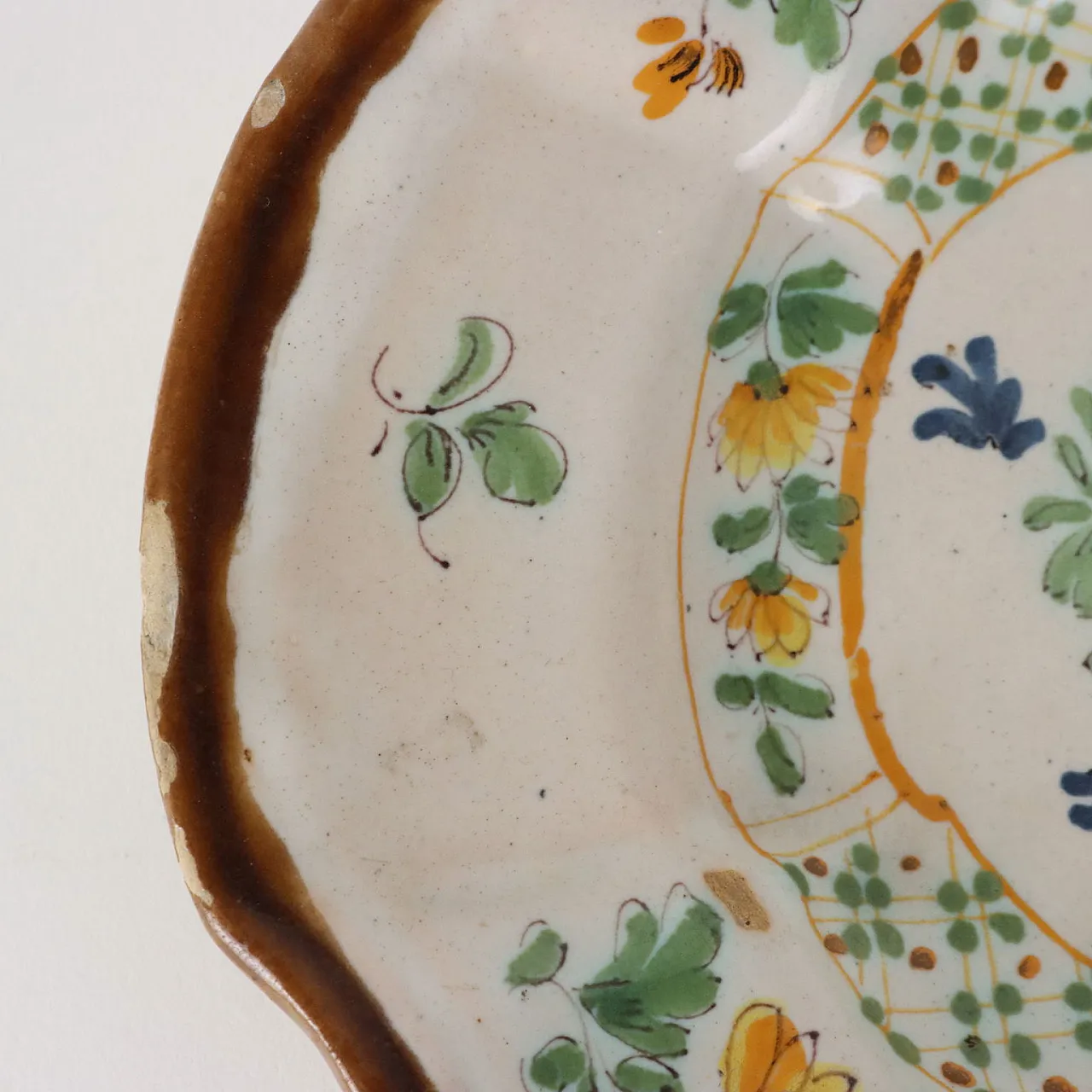 Vassoietto in Maiolica, Manifattura Veneta, fine '700 5