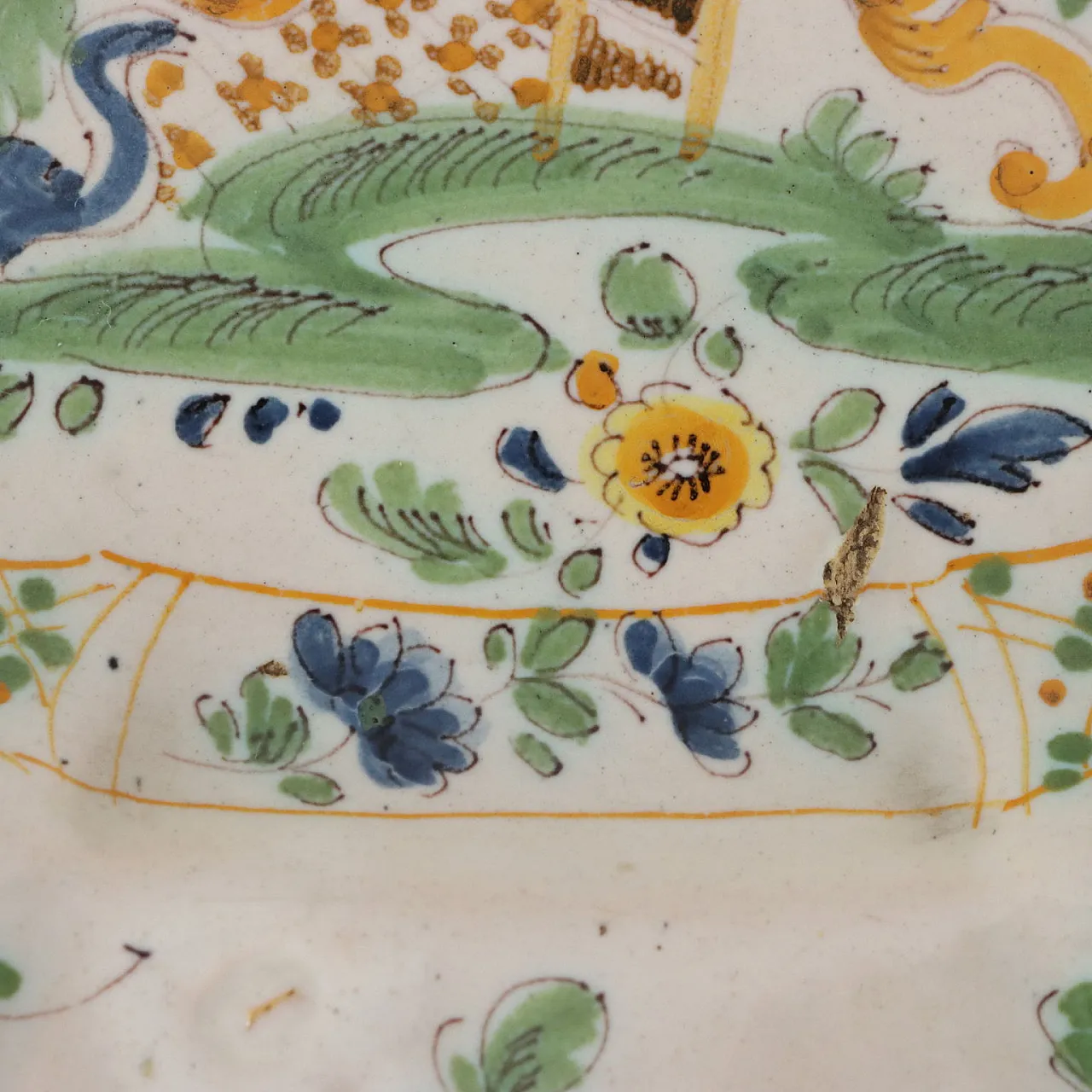 Vassoietto in Maiolica, Manifattura Veneta, fine '700 6