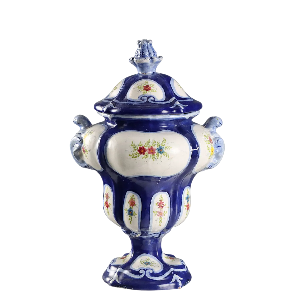 Ceramic apothecary vase, 19th century 11