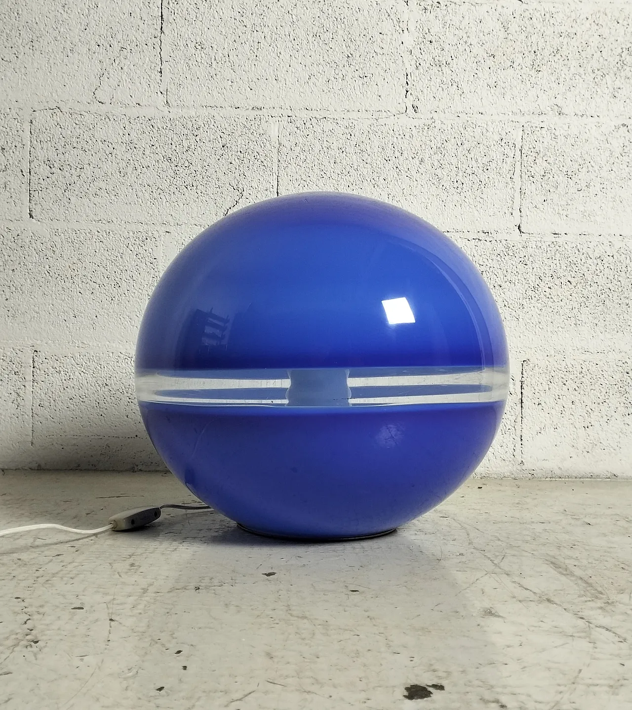 Glass Table lamp LT231 model by Carlo Nason for Mazzega, 70s 2