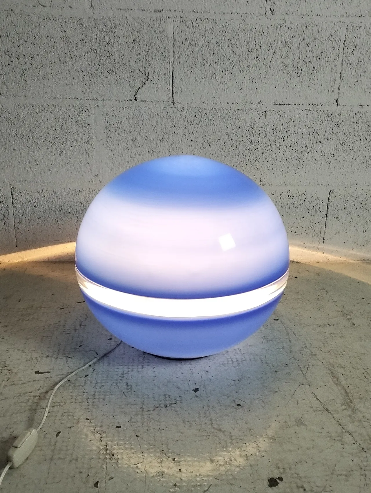 Glass Table lamp LT231 model by Carlo Nason for Mazzega, 70s 6