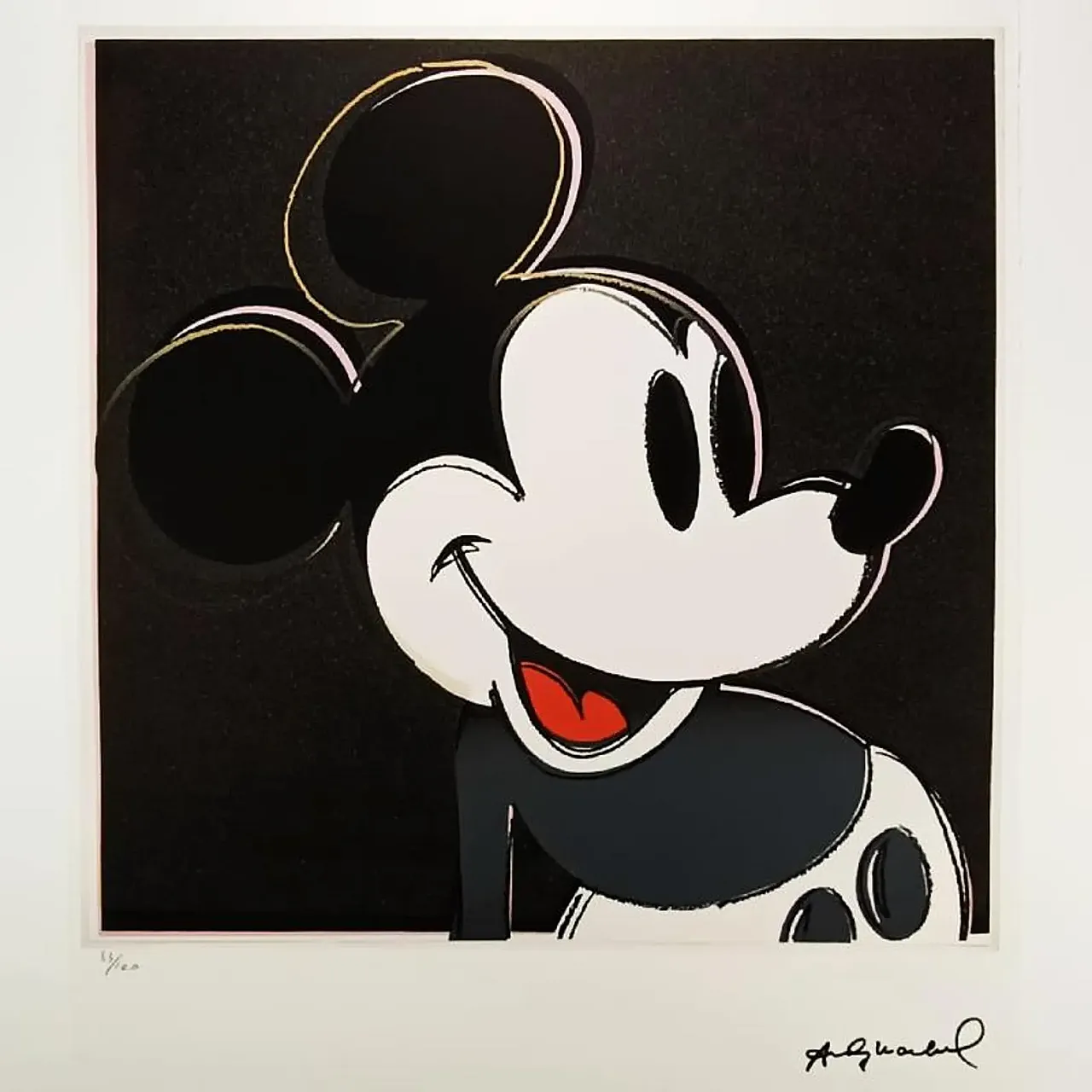 Andy Warhol, Mickey Mouse, limited series lithograph, 1980s 2