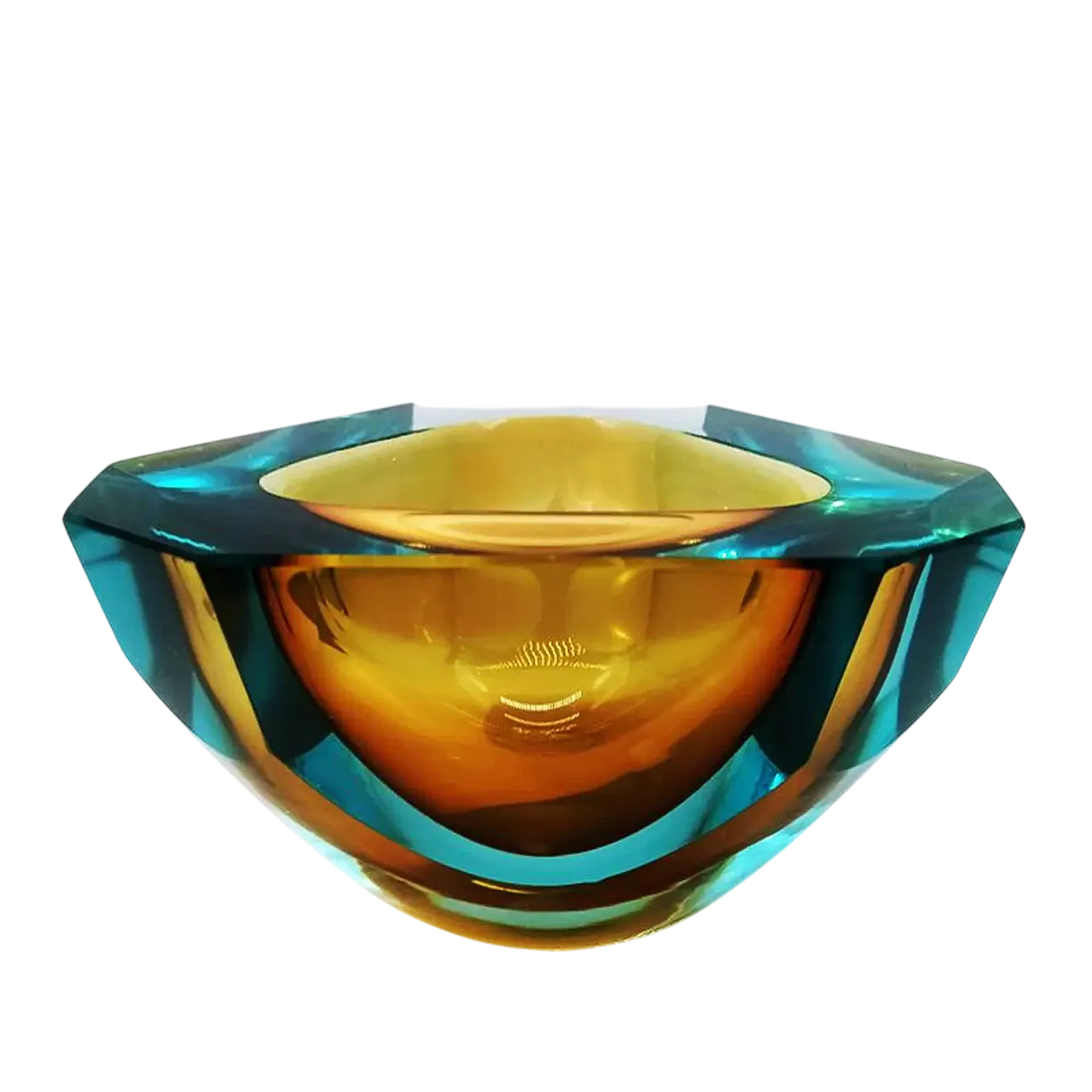 Posacenere in vetro di Murano di Flavio Poli per Seguso, anni '60 8