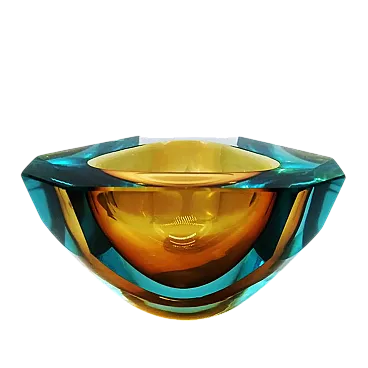 Posacenere in vetro di Murano di Flavio Poli per Seguso, anni '60