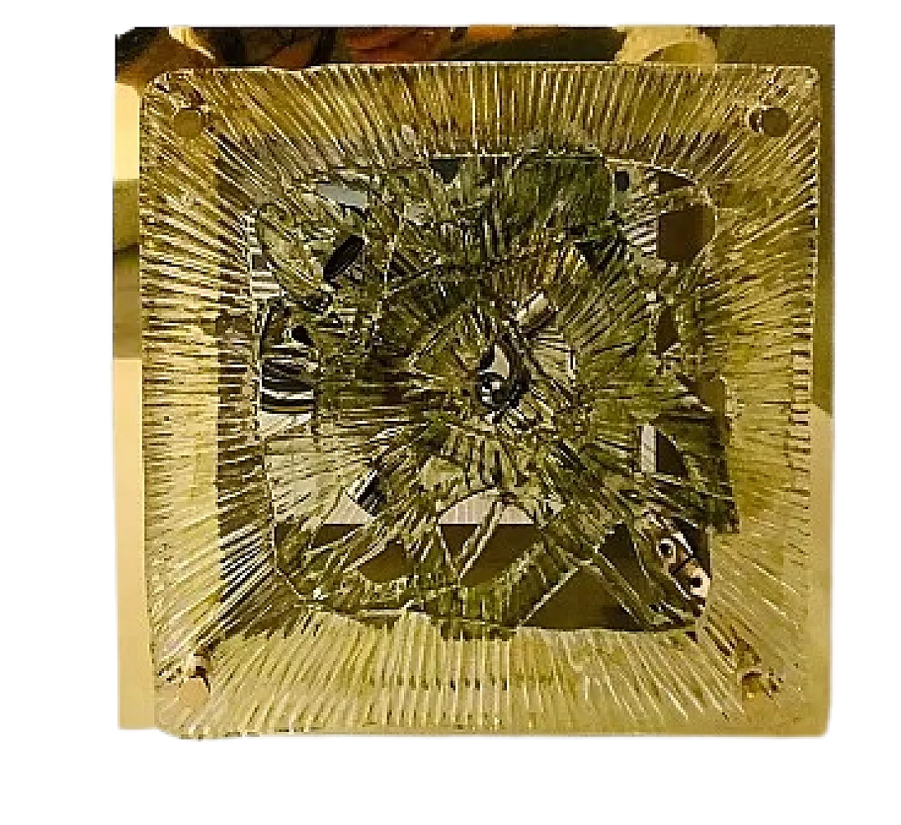 Murano glass ceiling lamp by La Murrina, 1970s 10