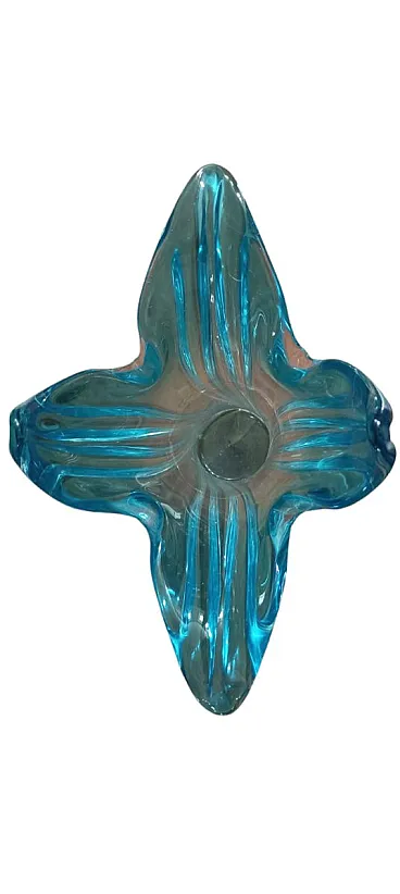 Vaso in vetro di Murano, anni '70