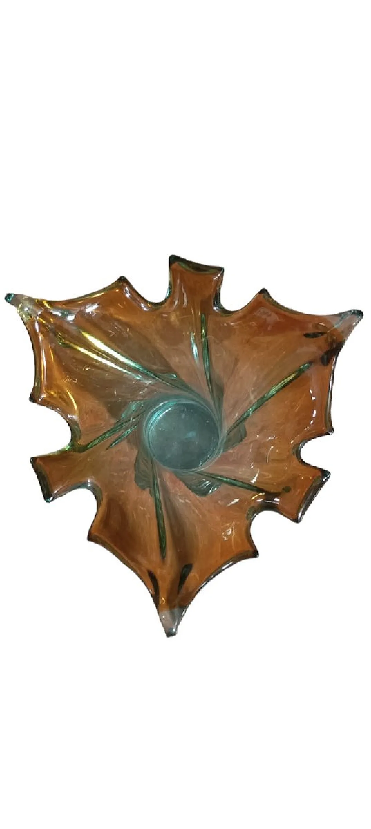 Vaso in vetro di Murano, anni '70 5