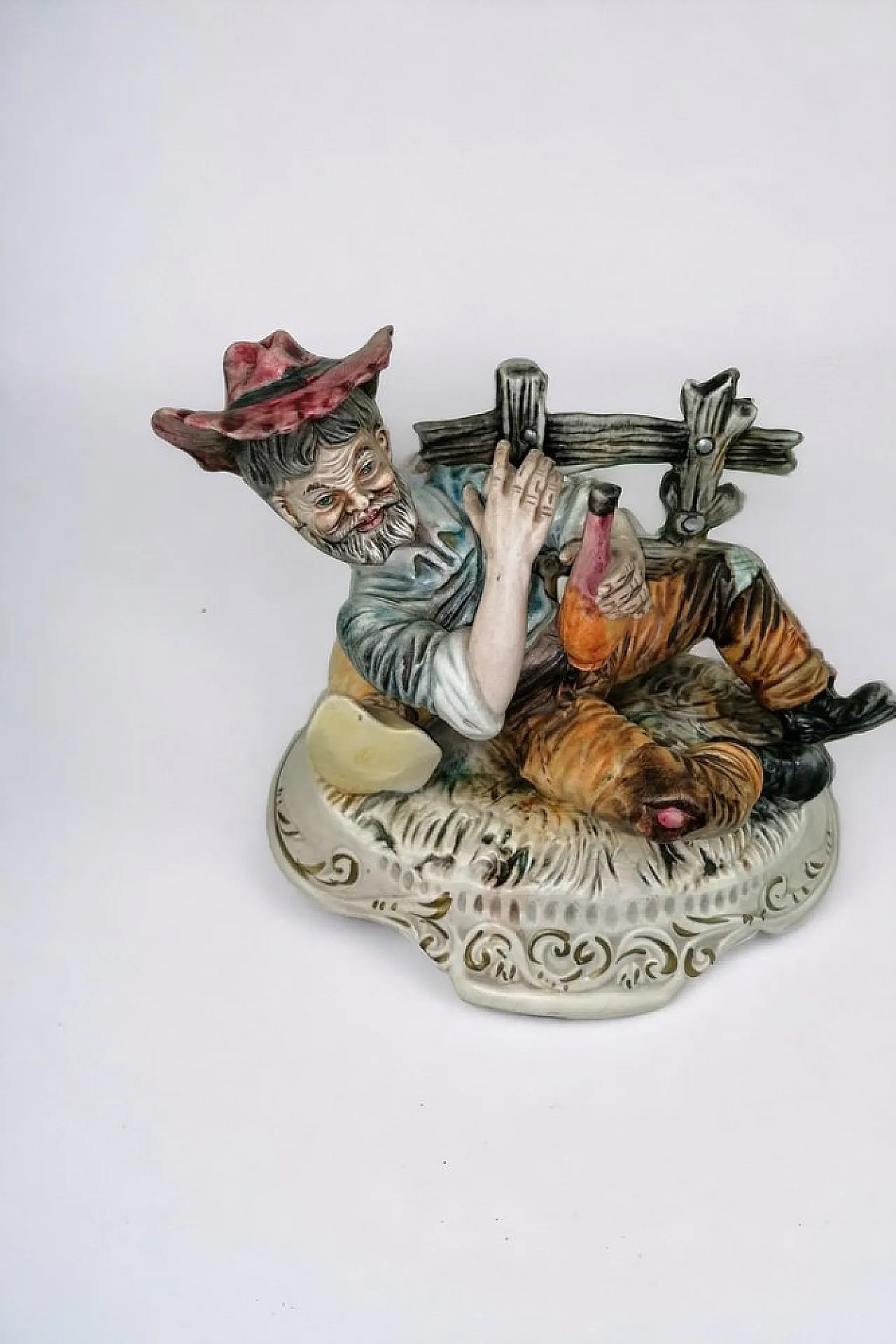 Statua di ubriaco di Capodimonte, anni '60 5