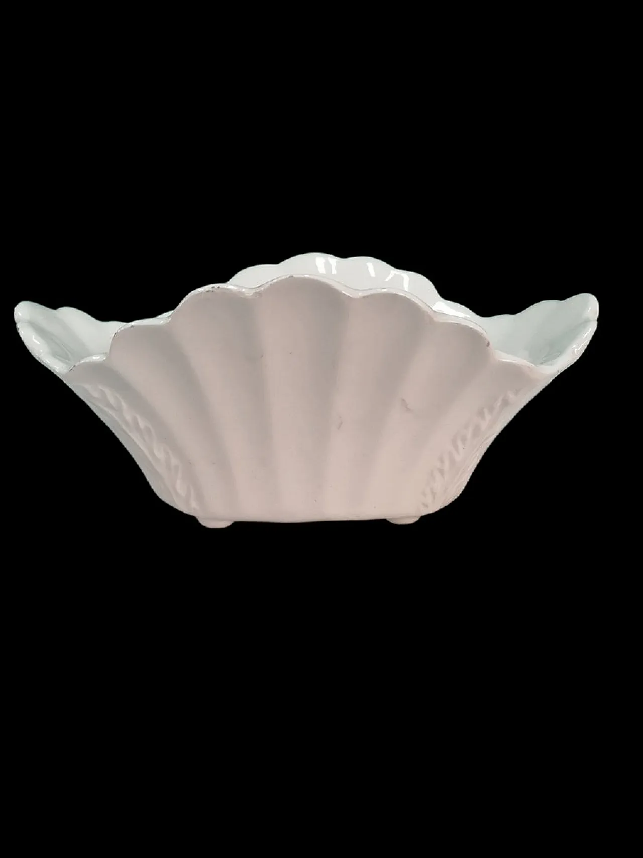 Cestino in ceramica di Bassano, anni '70 2