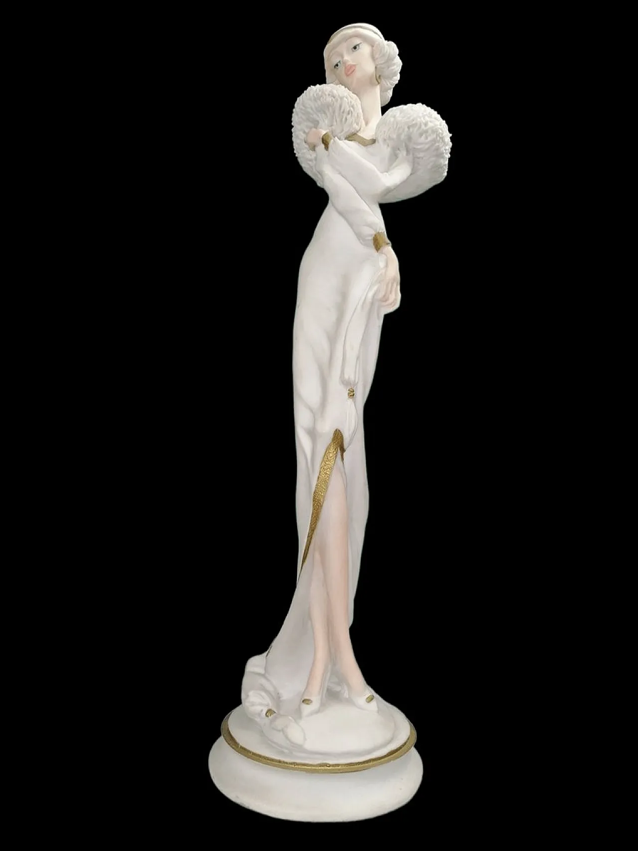 Madame, statua in ceramica, anni '70 1