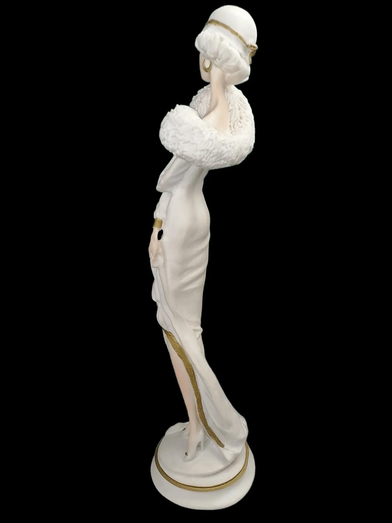 Madame, statua in ceramica, anni '70 3