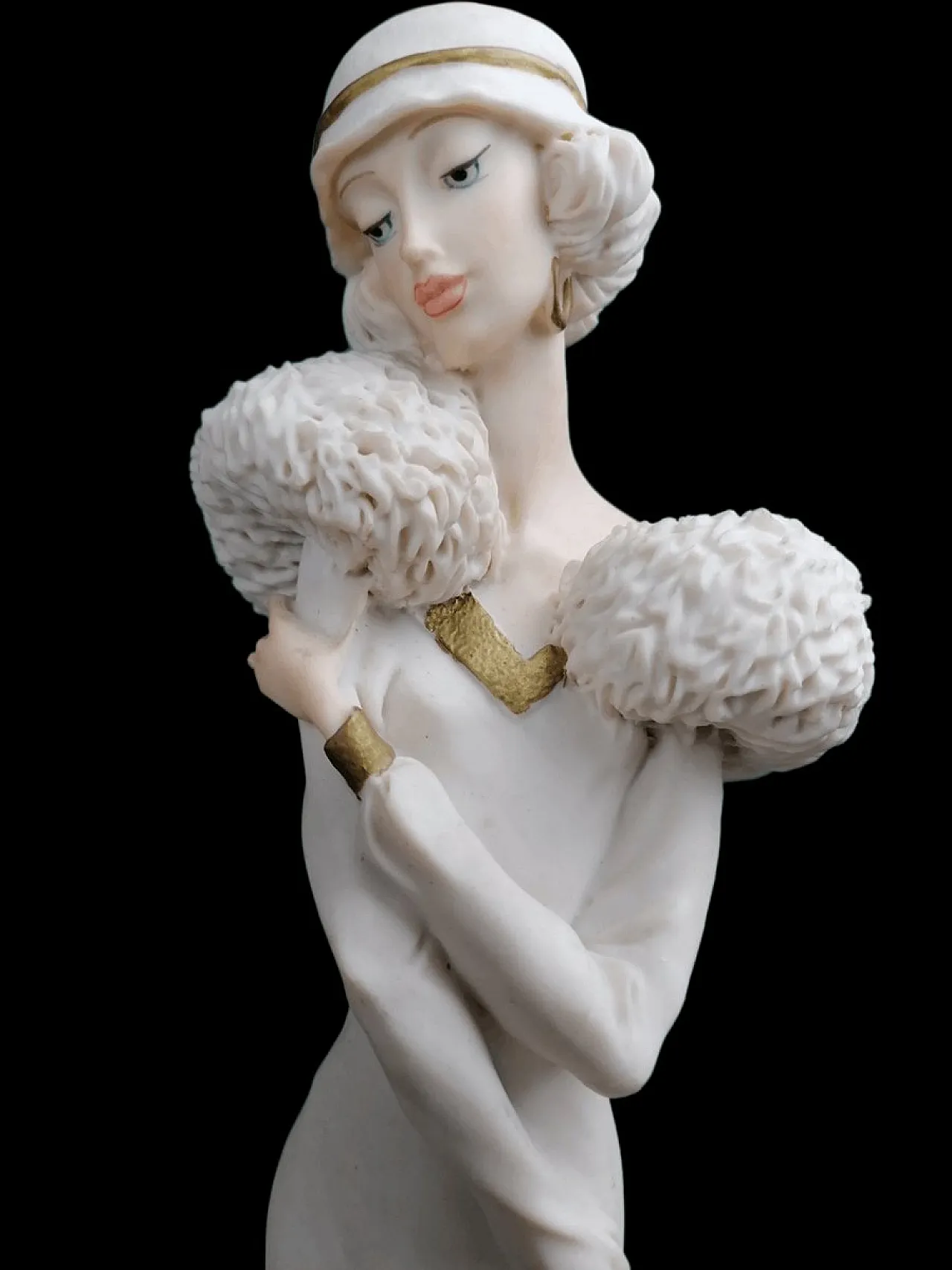 Madame, statua in ceramica, anni '70 5