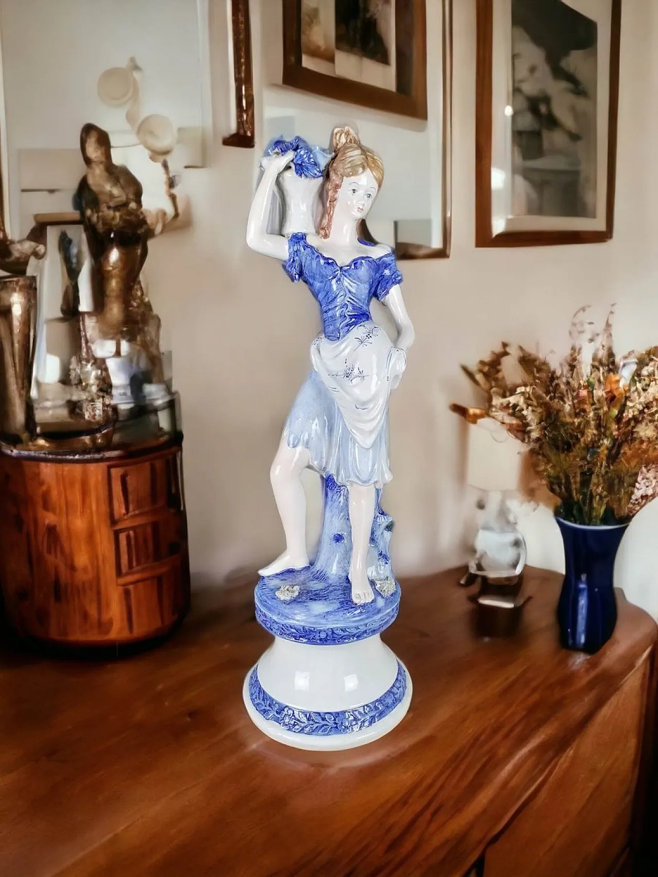 Figurina di contadina, anni '50 1