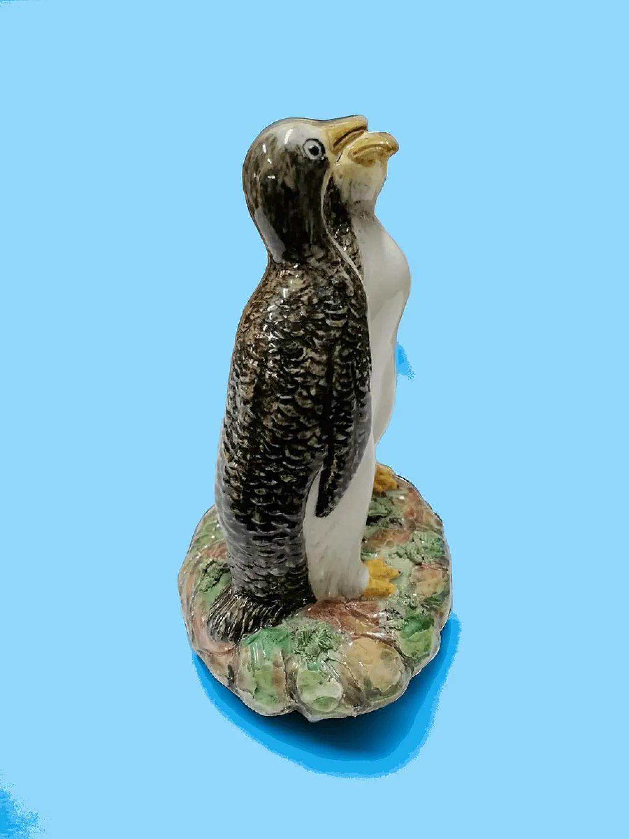 Gruppo di figurine di pinguini in ceramica, anni '60 2
