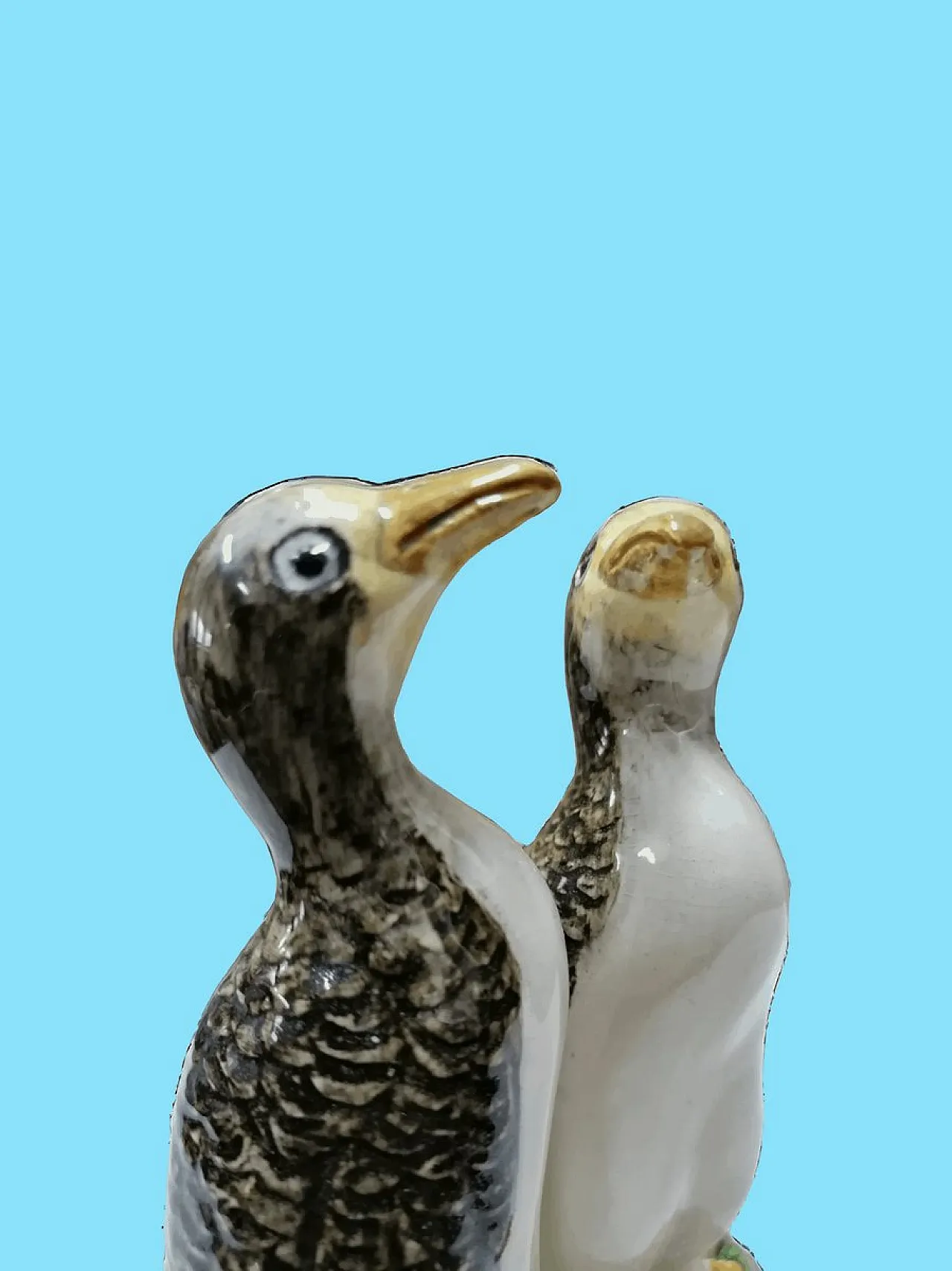 Gruppo di figurine di pinguini in ceramica, anni '60 6