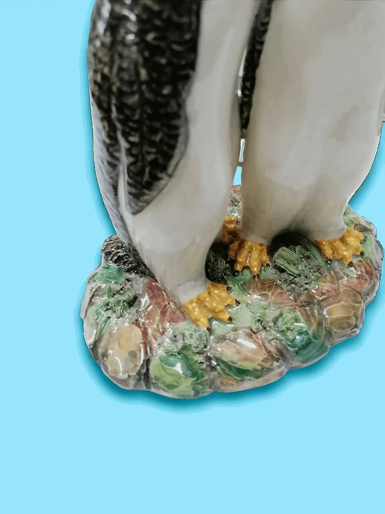 Gruppo di figurine di pinguini in ceramica, anni '60 7