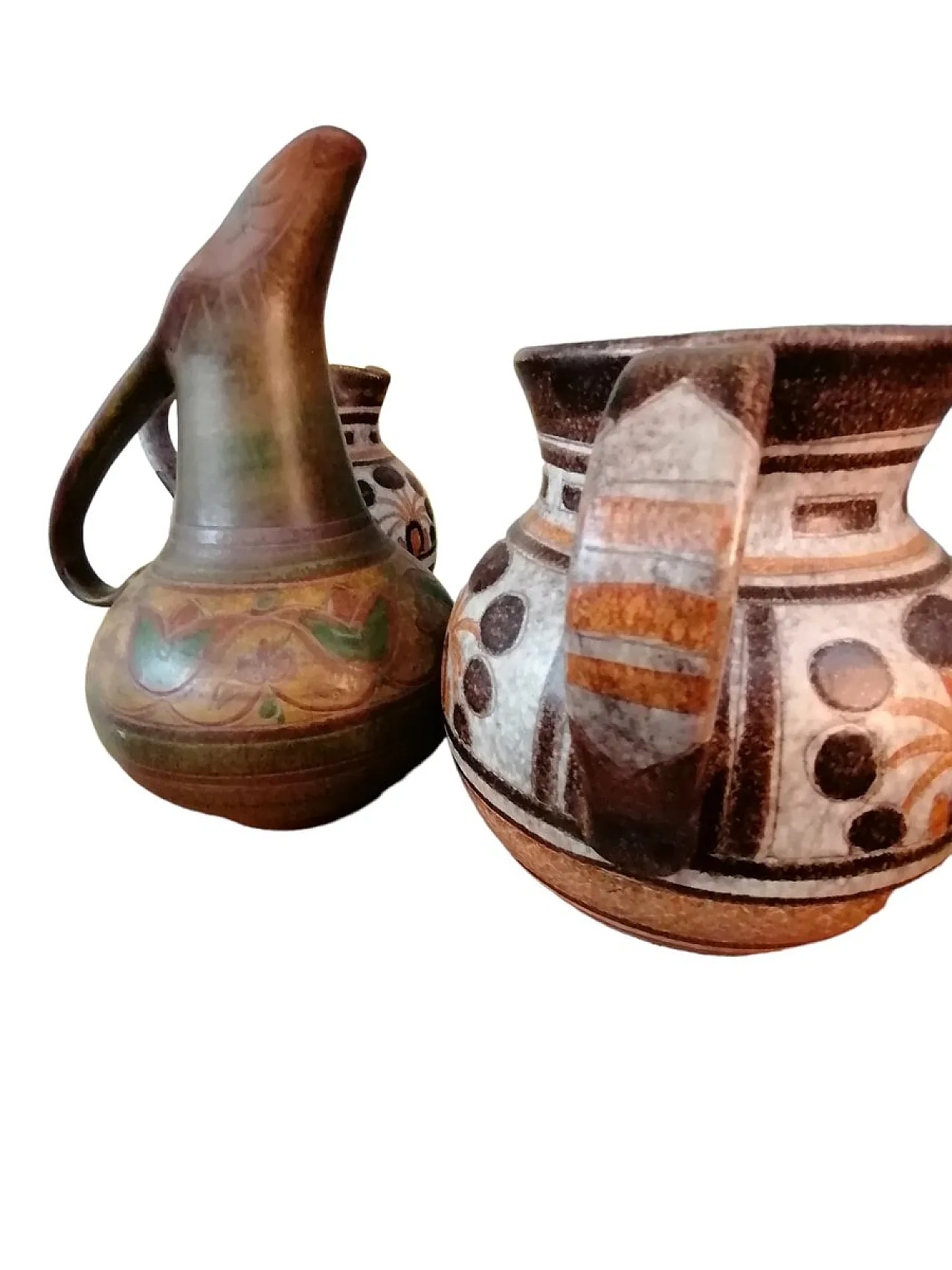 3 Brocche in ceramica di Italica Ars, anni '60 2