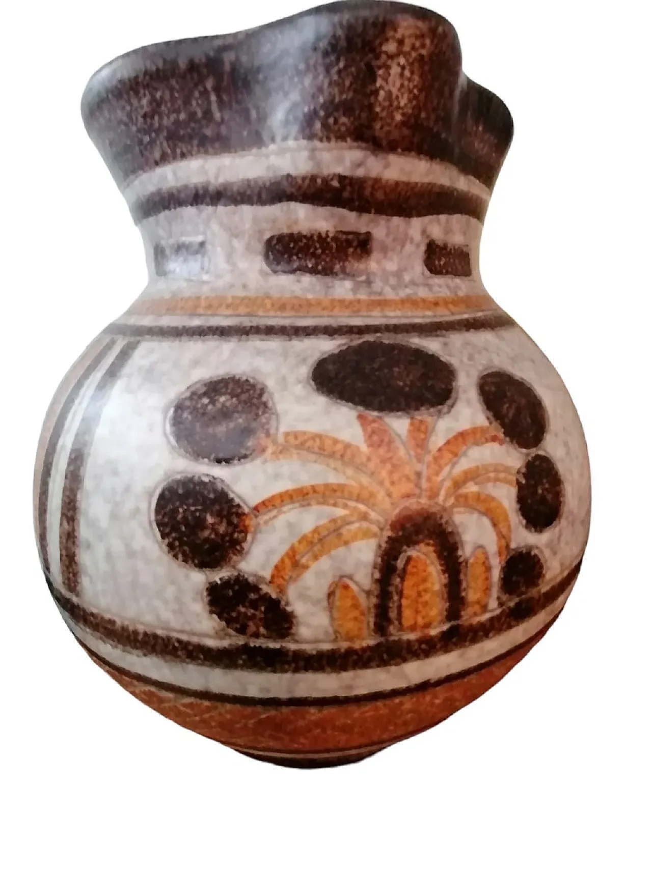 3 Brocche in ceramica di Italica Ars, anni '60 5