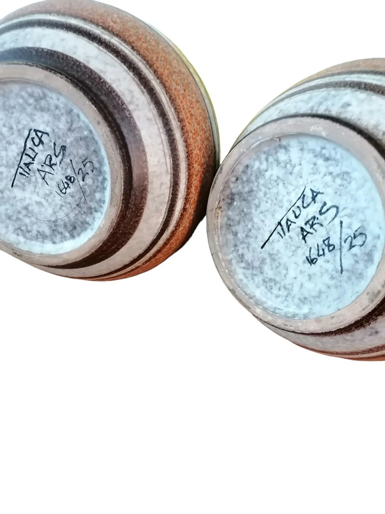 3 Brocche in ceramica di Italica Ars, anni '60 12