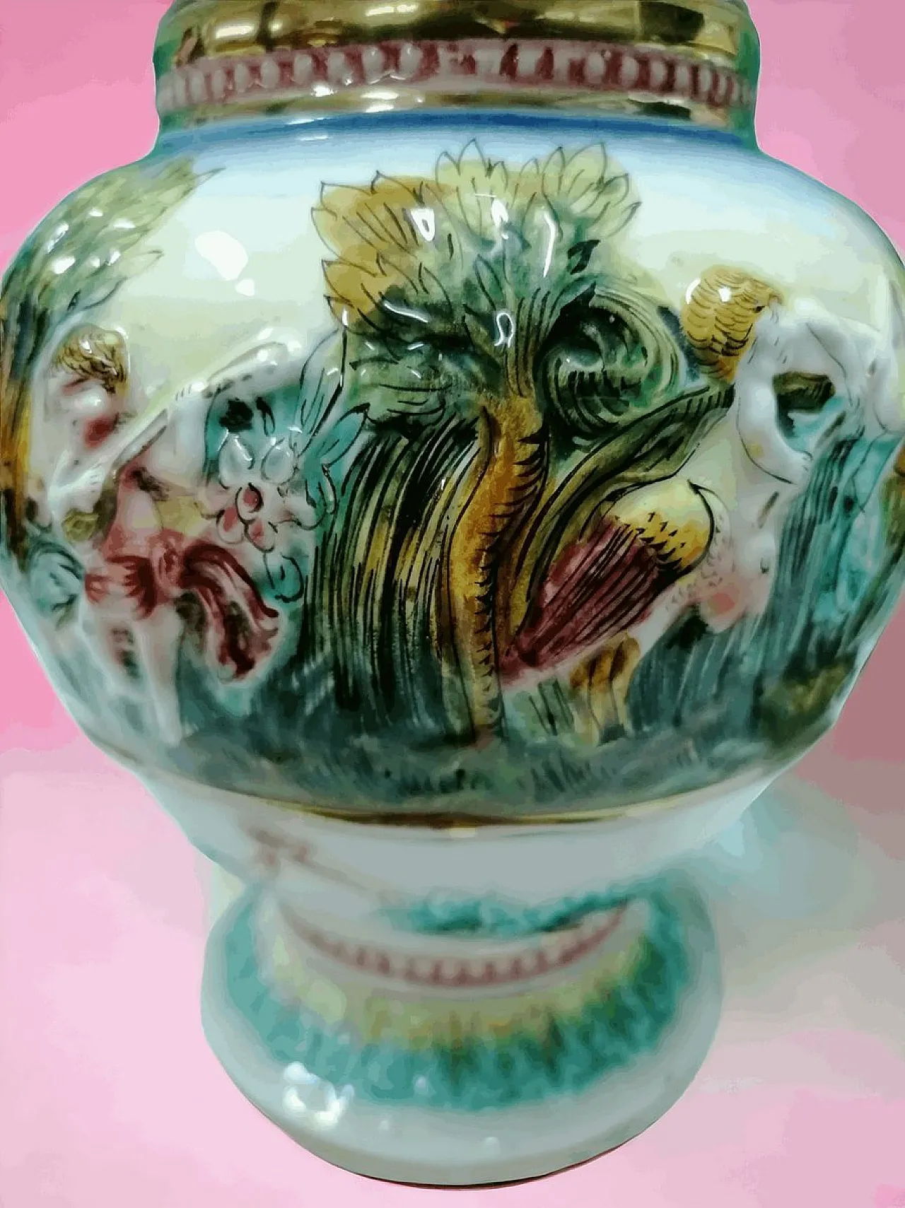 Coppia di potiche di Alfredo Ciulli, anni '30 2