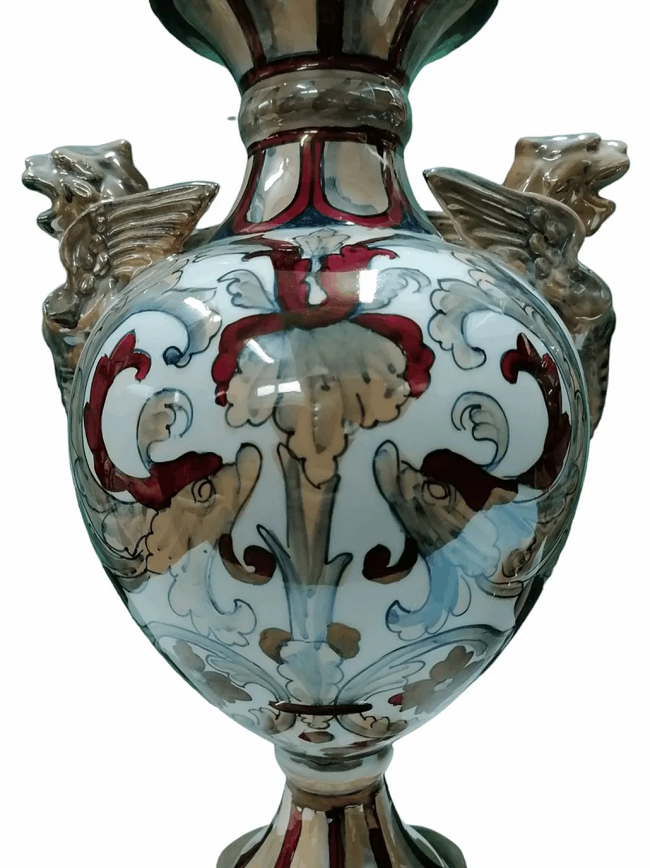 Coppia di potiche di Gualdo Tadino, anni '50 2