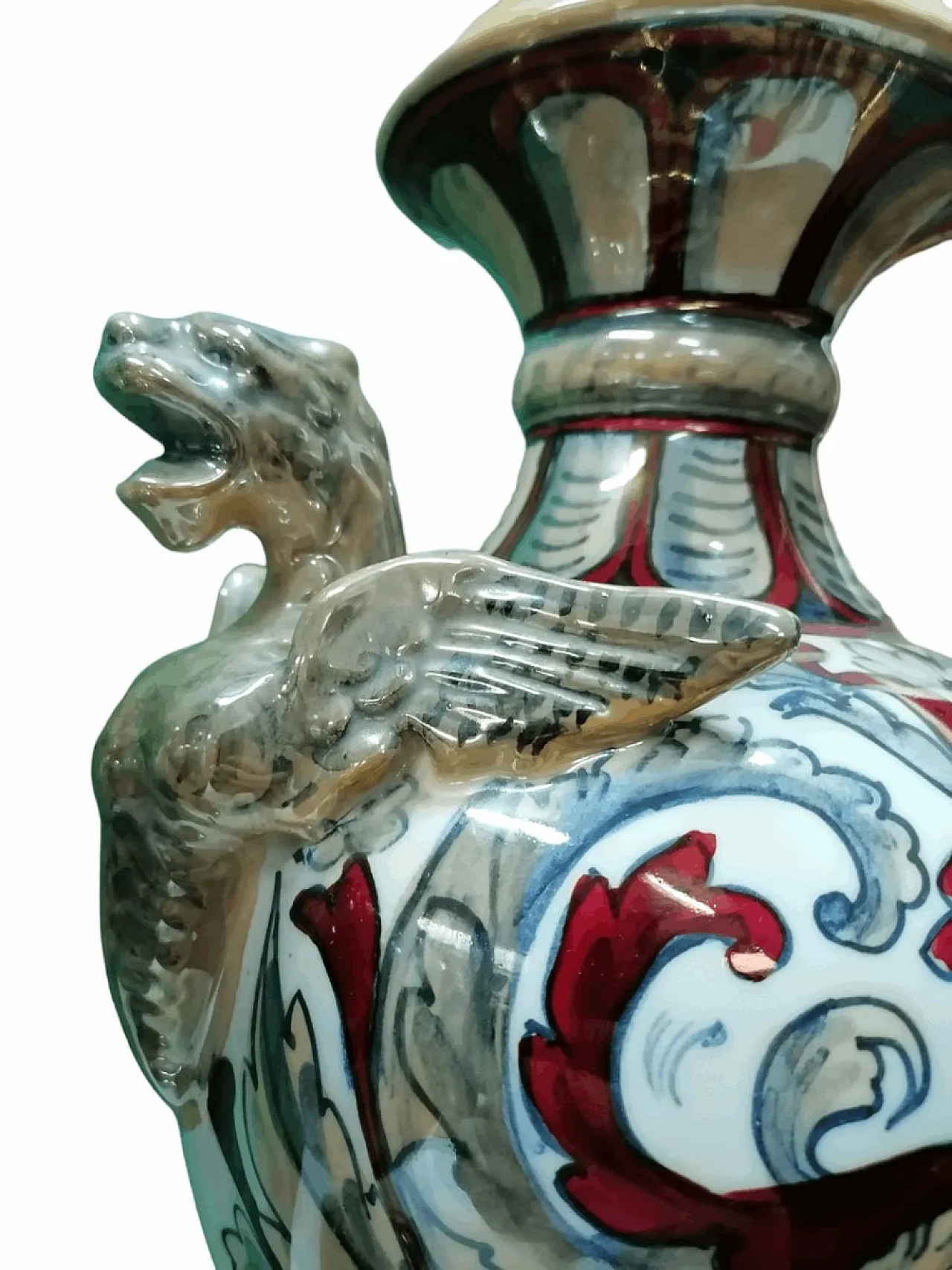 Coppia di potiche di Gualdo Tadino, anni '50 3