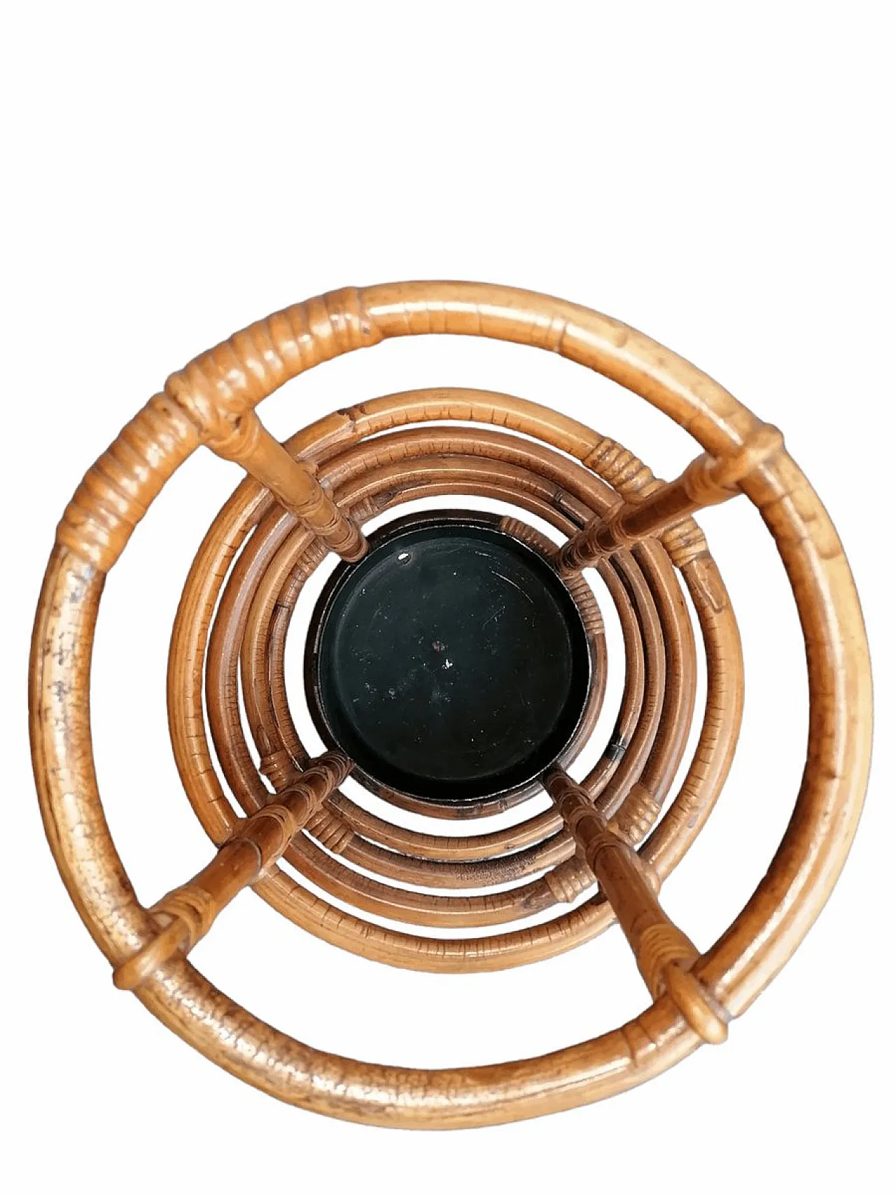 Portaombrelli in bambù Rush, anni '60 3