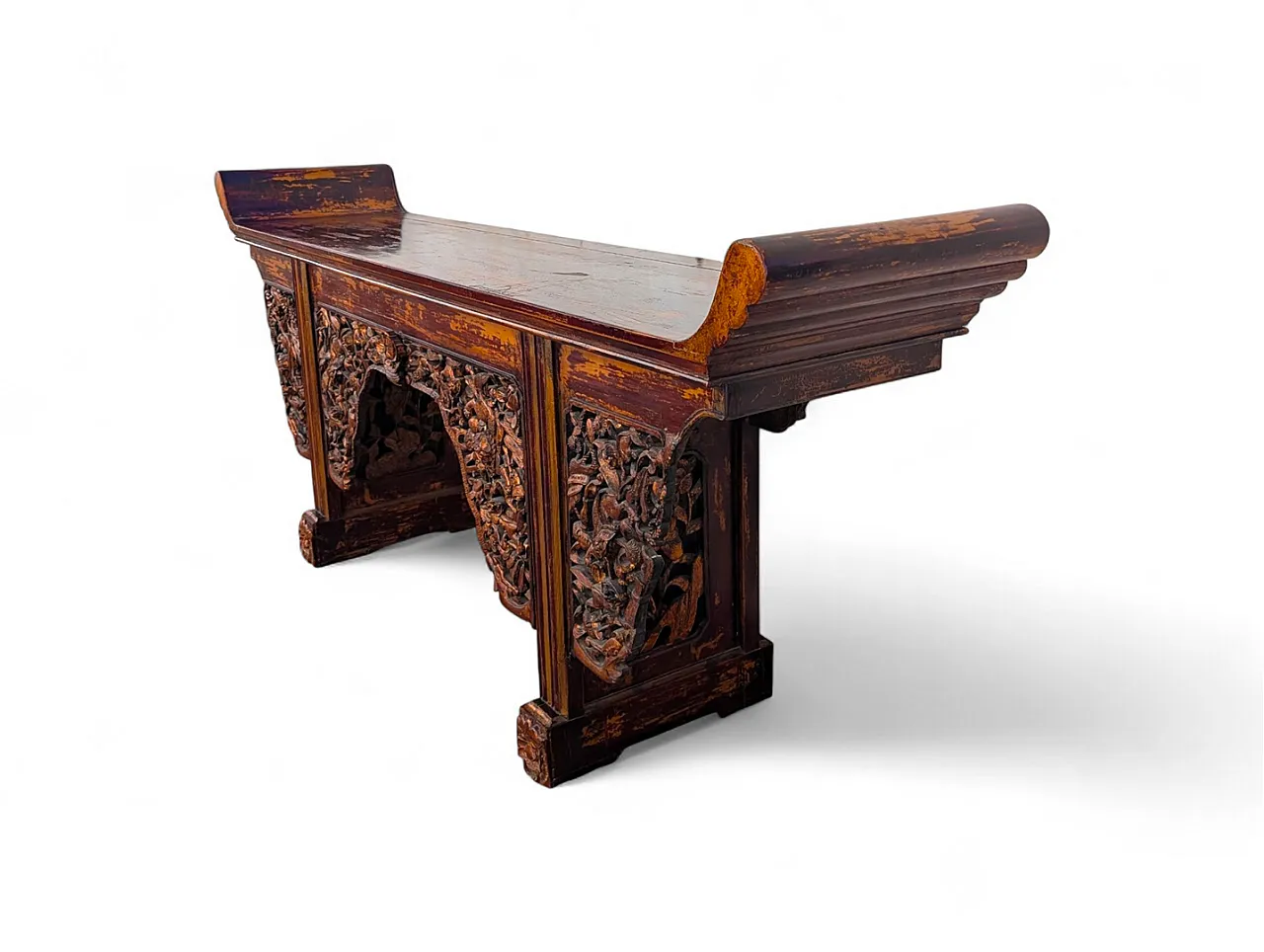 Consolle in legno cinese, '900 4