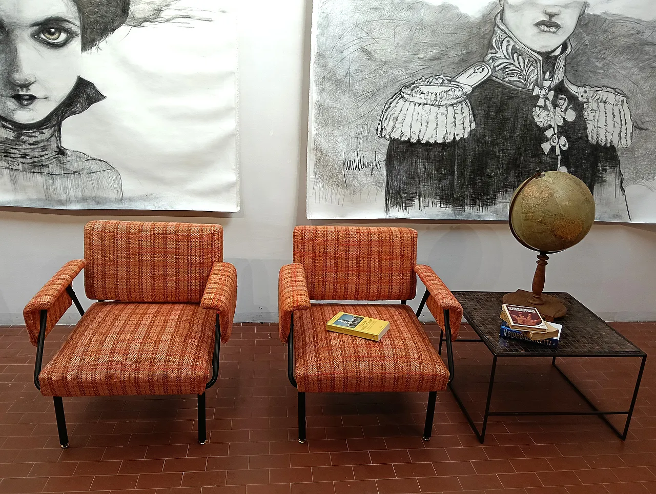 Coppia poltroncine, anni '60 9