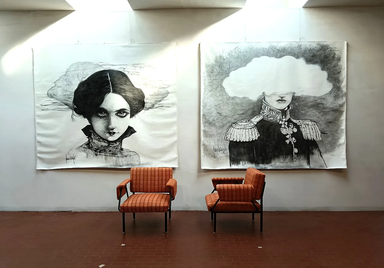 Coppia poltroncine, anni '60 12