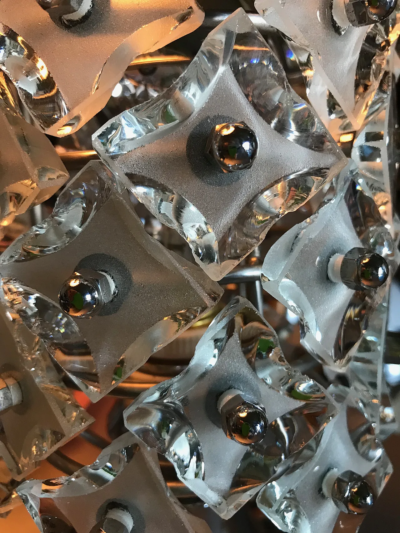 Pineapple lamp attributed to Fontana Arte, 70s 5