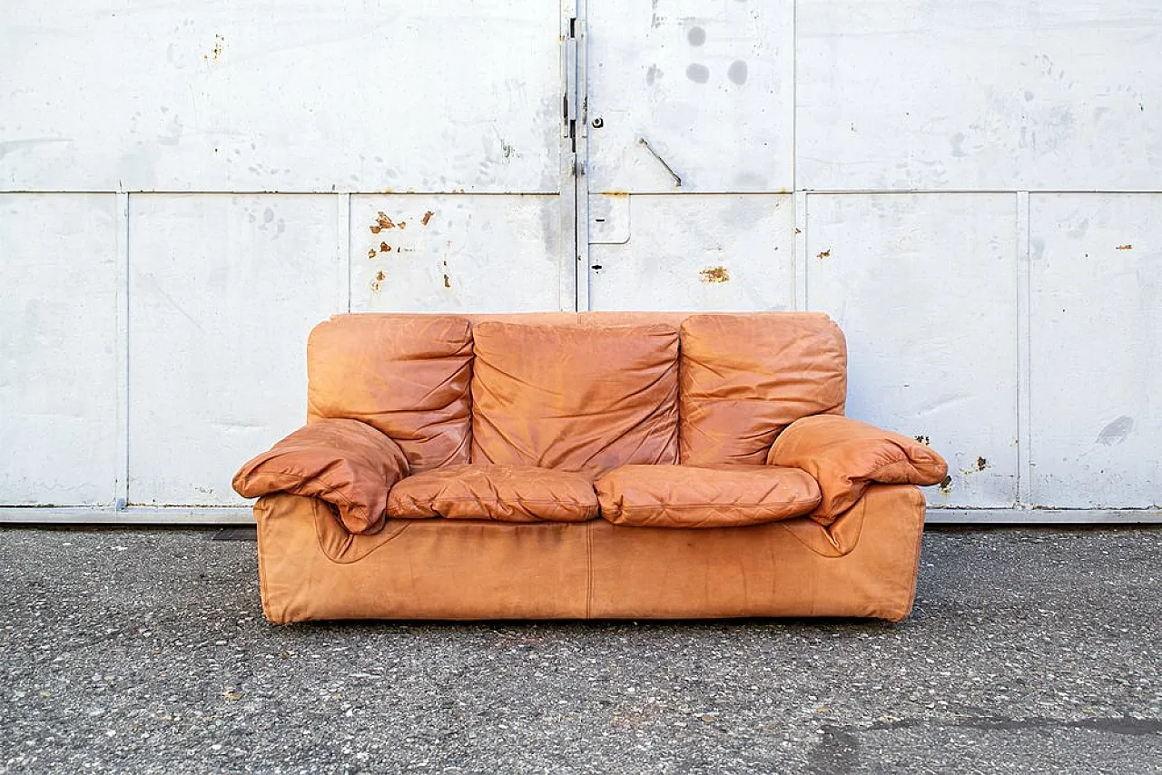 Divano di Titina Ammannati e Giampiero Vitelli per Brunati, anni '70 1