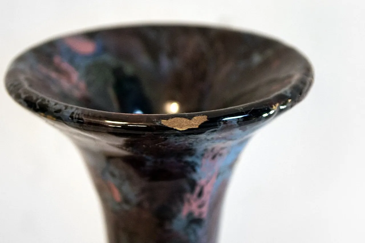 Vaso in ceramica di Spagnulo Italia, anni '50 3