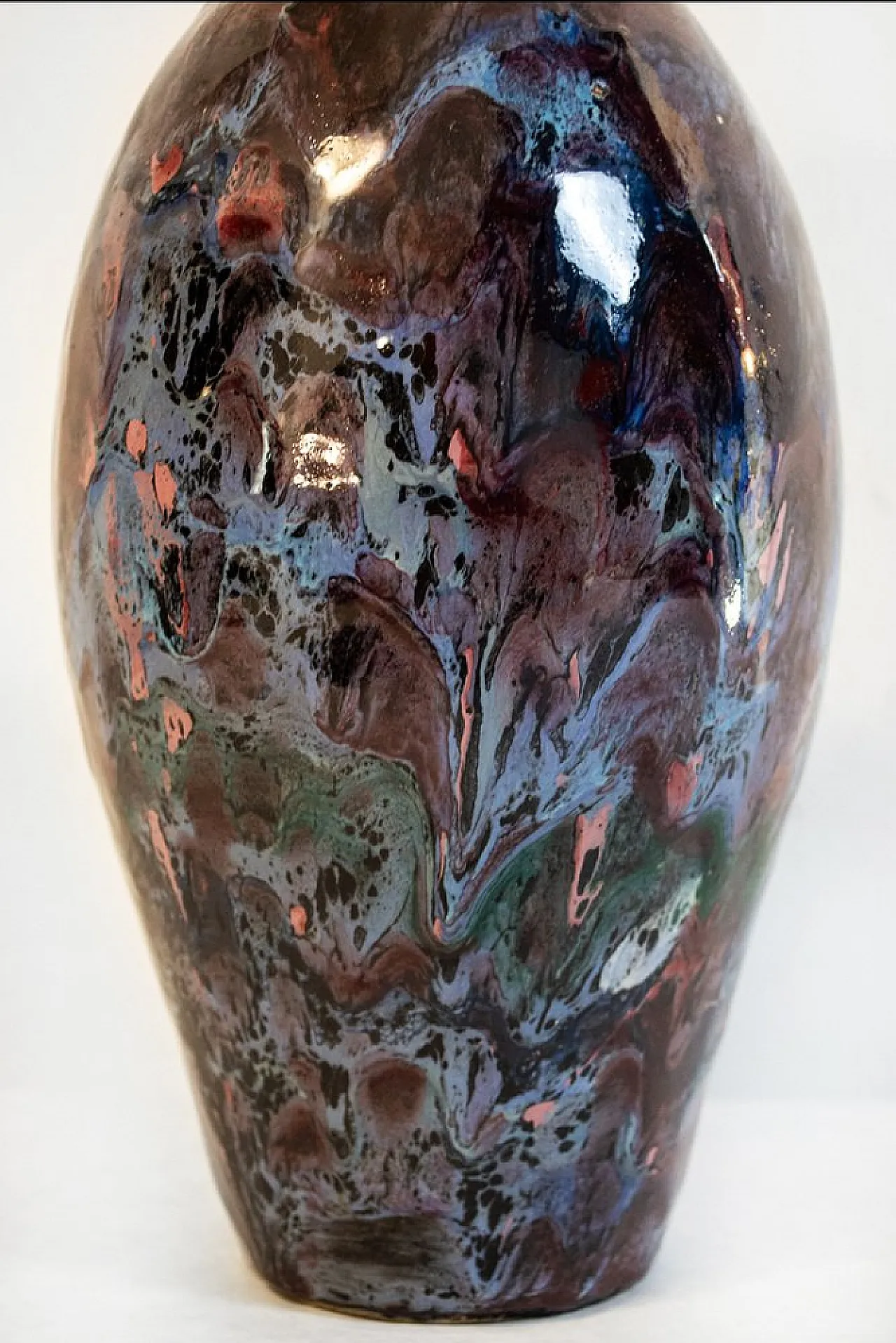 Vaso in ceramica di Spagnulo Italia, anni '50 4