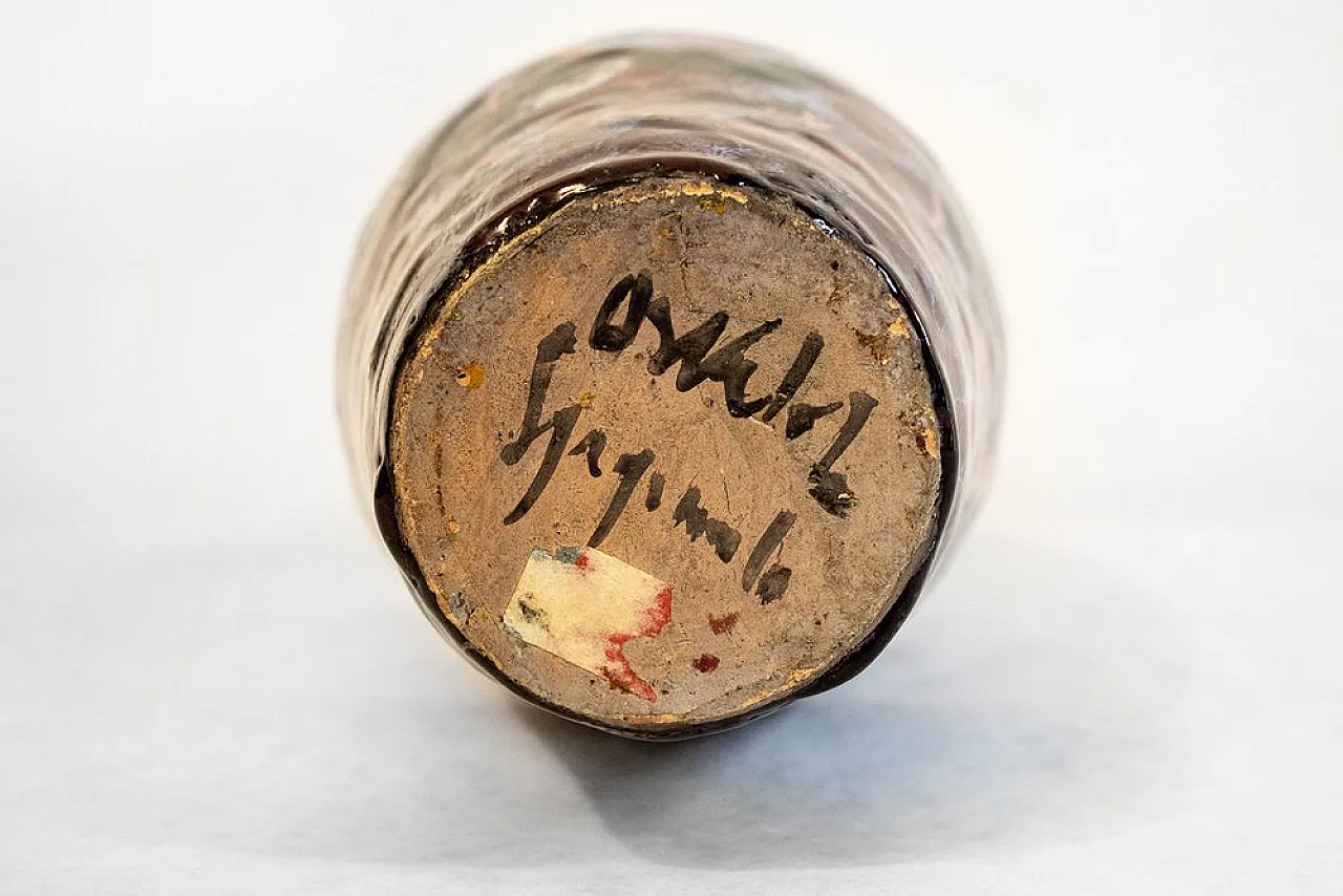 Vaso in ceramica di Spagnulo Italia, anni '50 5