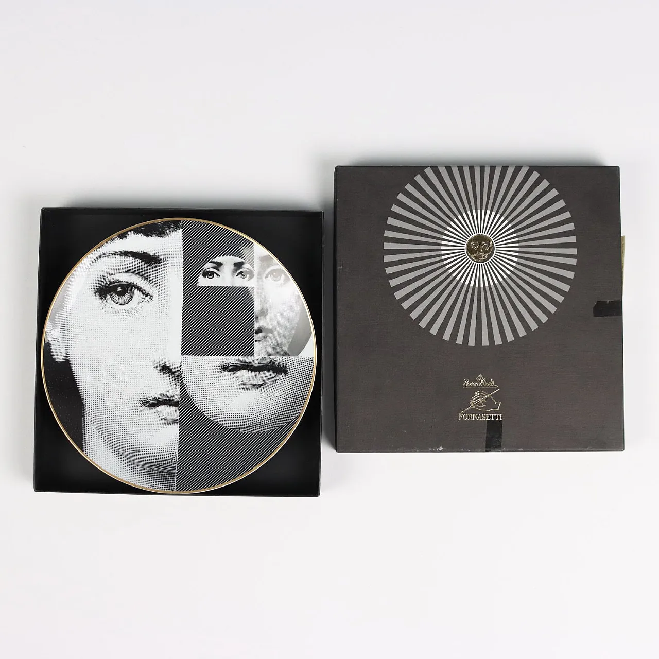 Piatto di Piero Fornasetti per Rosenthal Temi e Variazioni, '900 7