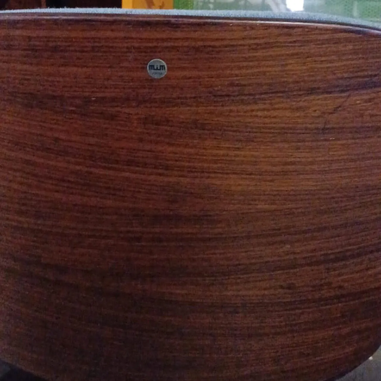 Pair of chairs in wood and fabric by Ico Parisi for Mim, 1970s 9