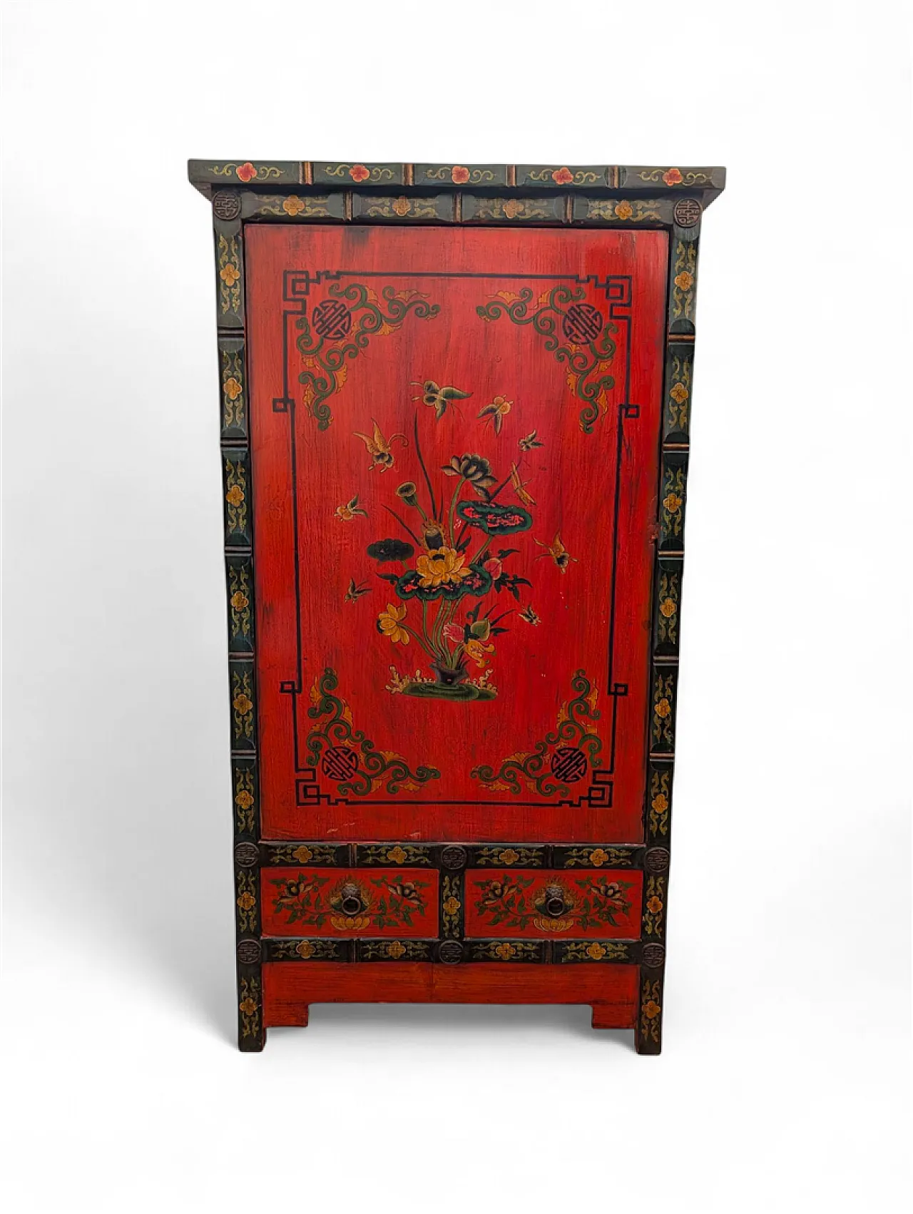 Chinese lacquered bar cabinet, early 20th century 1