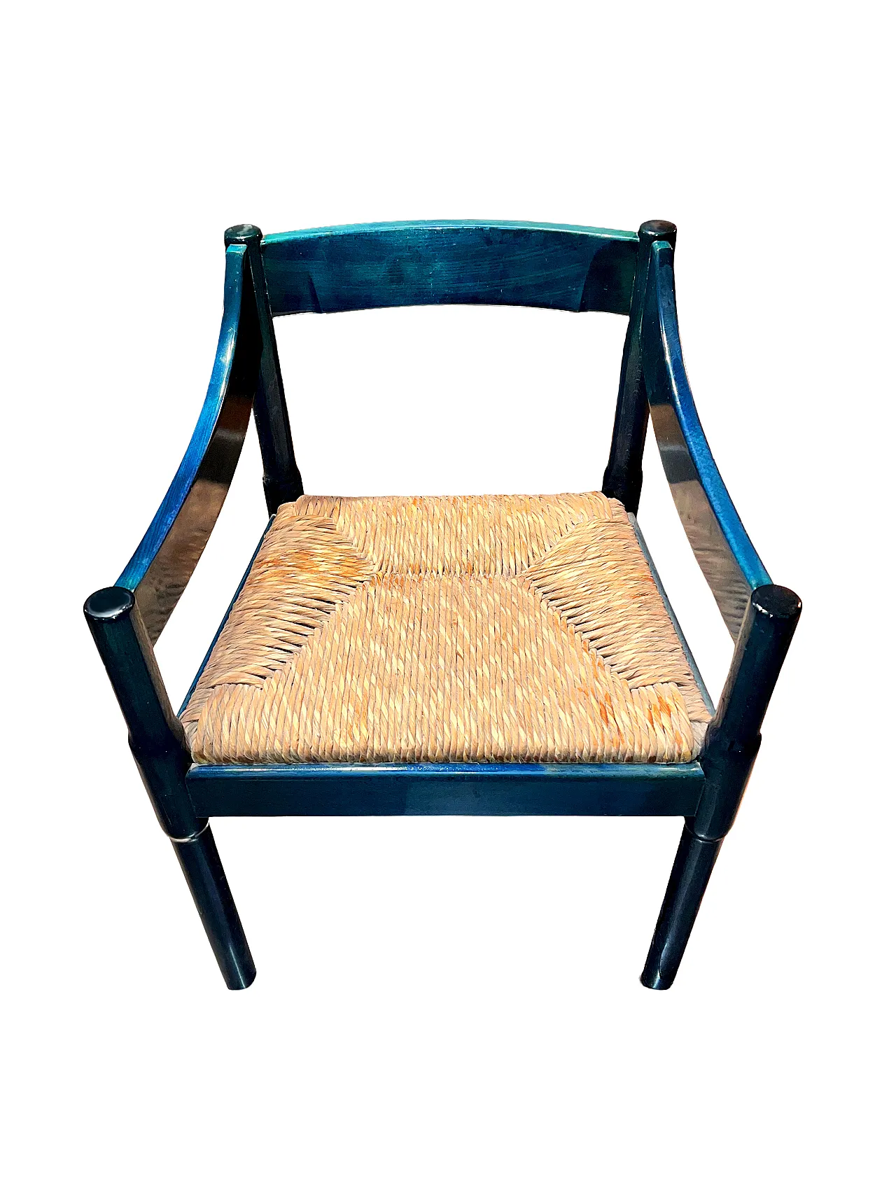 6 sedie Carimate di Vico Magistretti per Cassina in legno, anni '60 6