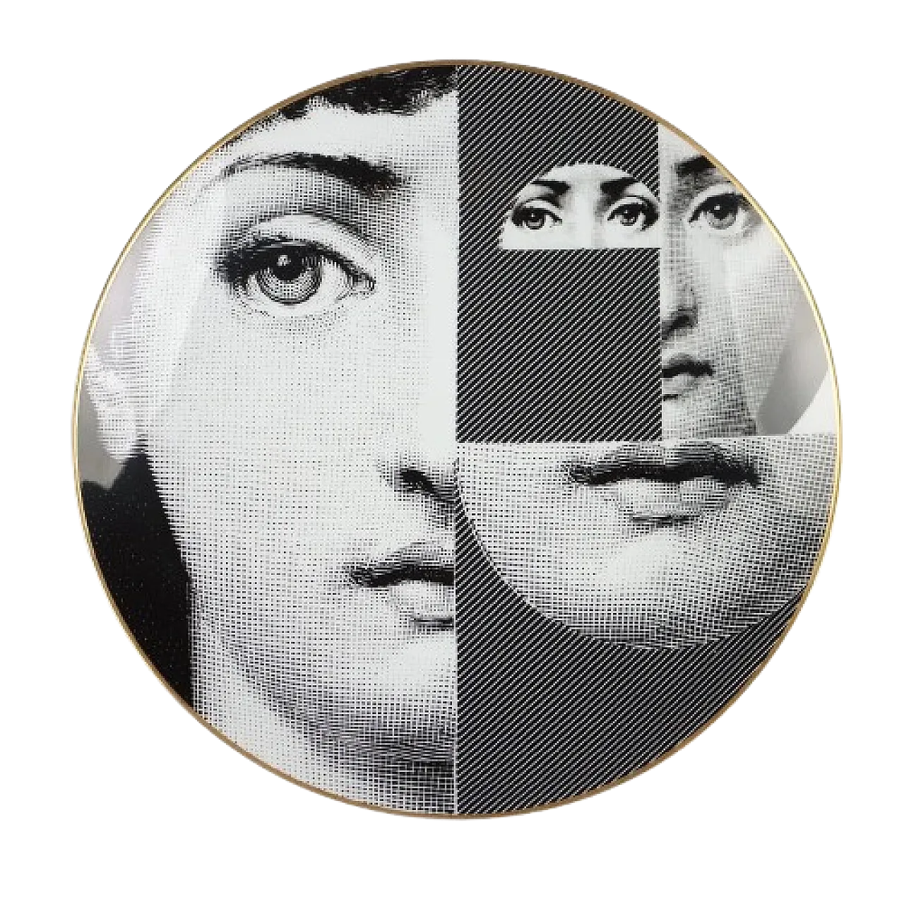 Piatto di Piero Fornasetti per Rosenthal Temi e Variazioni, '900 9
