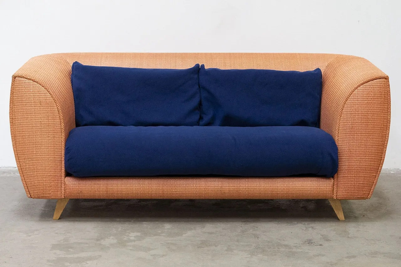 pair of Bon Ton Sofas by  Giuseppe Viganò for Bonacina, 1996 12