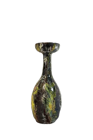 Vaso in ceramica di Spagnulo Italia, anni '50