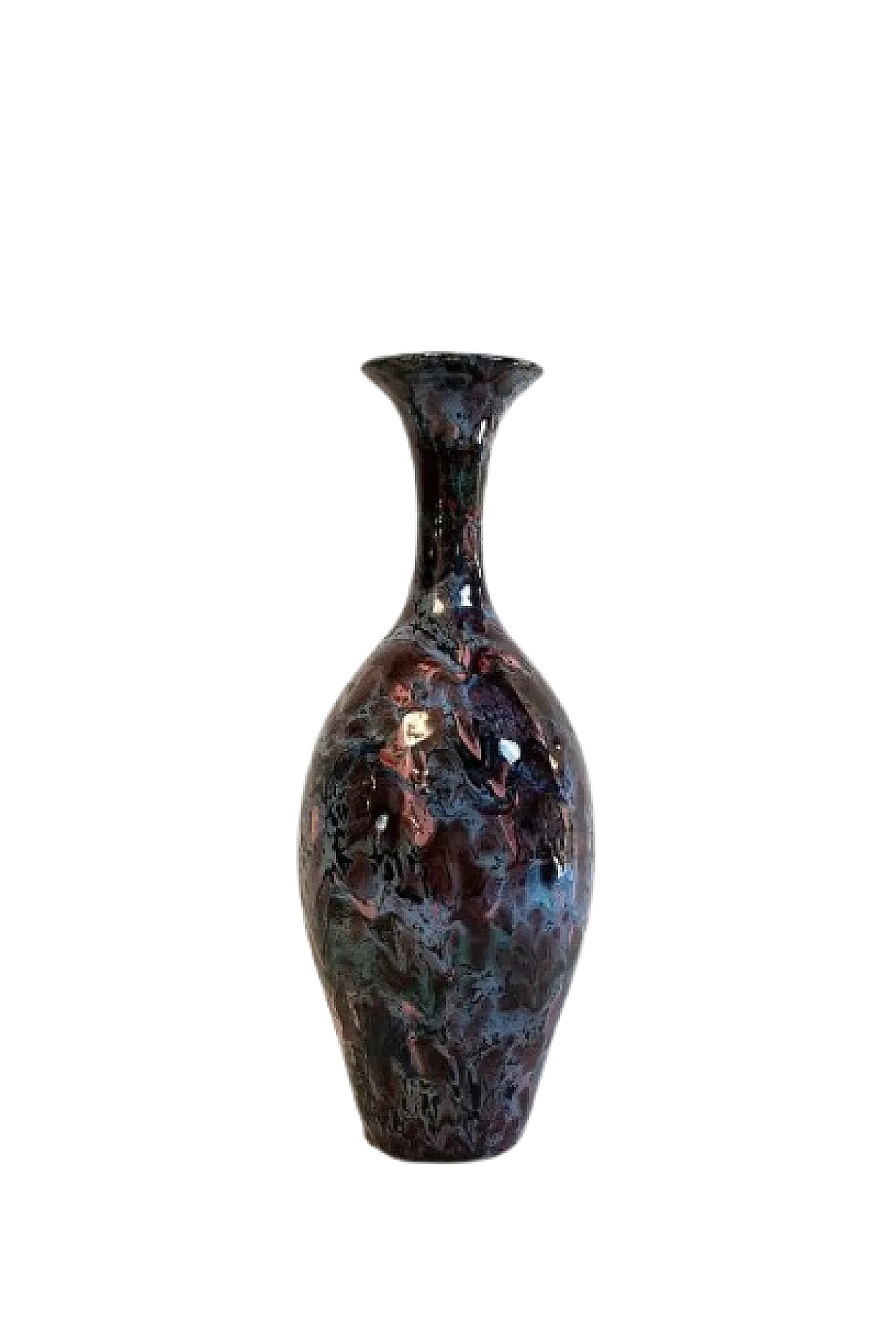 Vaso in ceramica di Spagnulo Italia, anni '50 7